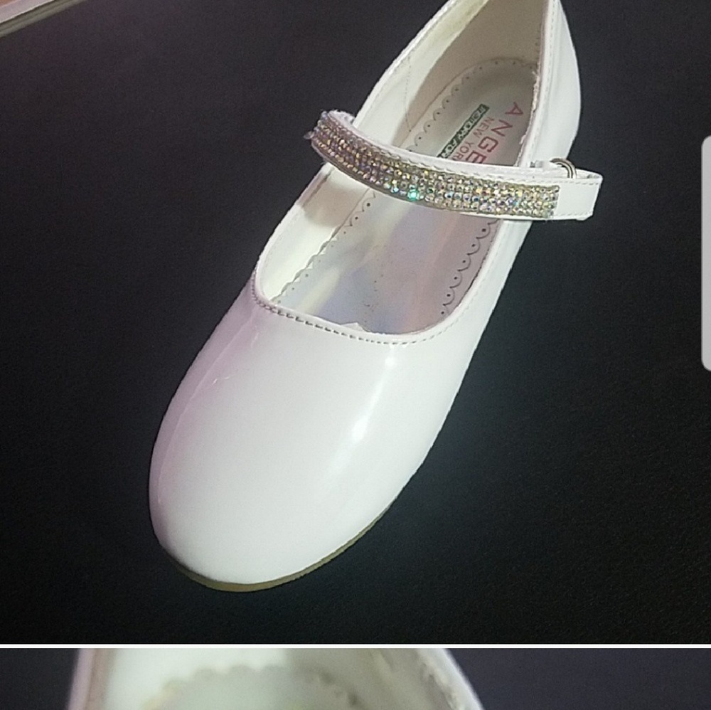 White little girl shoes